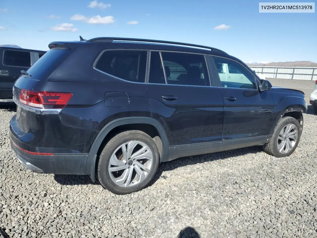 2021 Volkswagen Atlas Se VIN: 1V2HR2CA1MC513978 Lot: 49586795