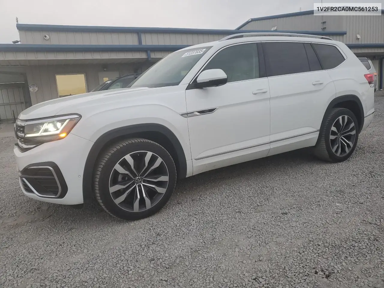 2021 Volkswagen Atlas Sel Premium R-Line VIN: 1V2FR2CA0MC561253 Lot: 51237035