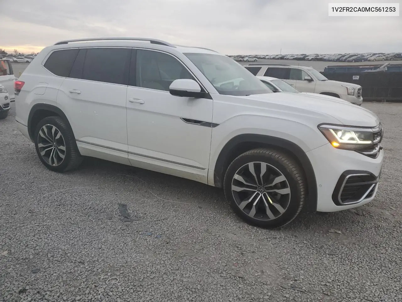 2021 Volkswagen Atlas Sel Premium R-Line VIN: 1V2FR2CA0MC561253 Lot: 51237035