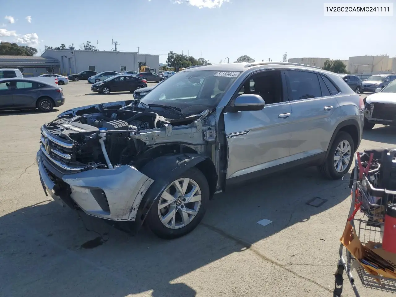 2021 Volkswagen Atlas Cross Sport S VIN: 1V2GC2CA5MC241111 Lot: 51863485