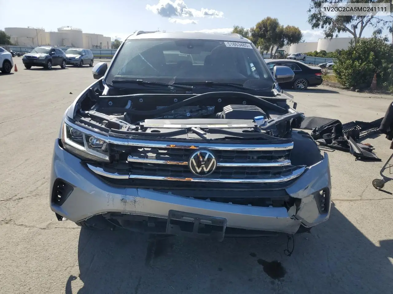 2021 Volkswagen Atlas Cross Sport S VIN: 1V2GC2CA5MC241111 Lot: 51863485