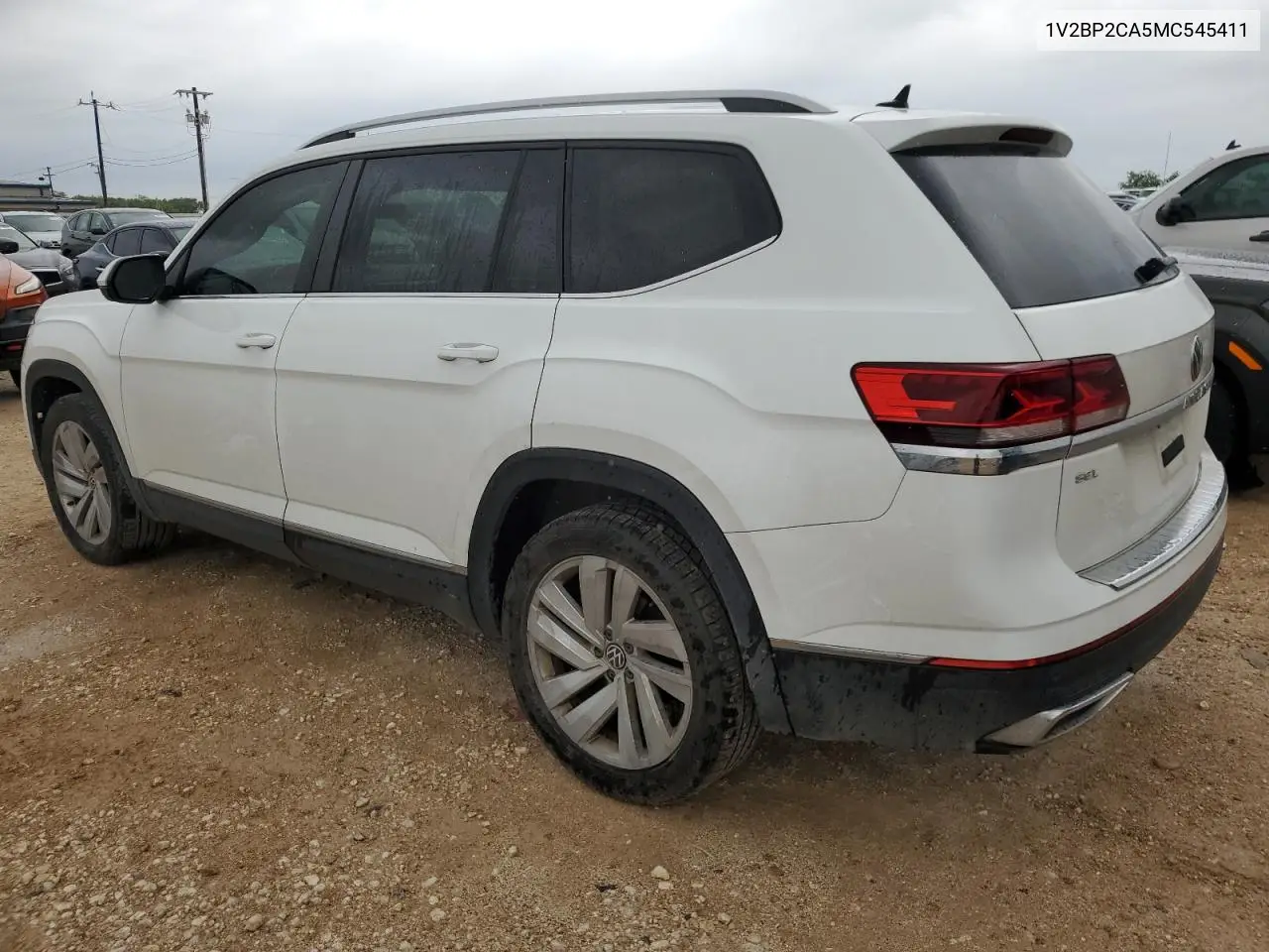 2021 Volkswagen Atlas Sel VIN: 1V2BP2CA5MC545411 Lot: 54164325