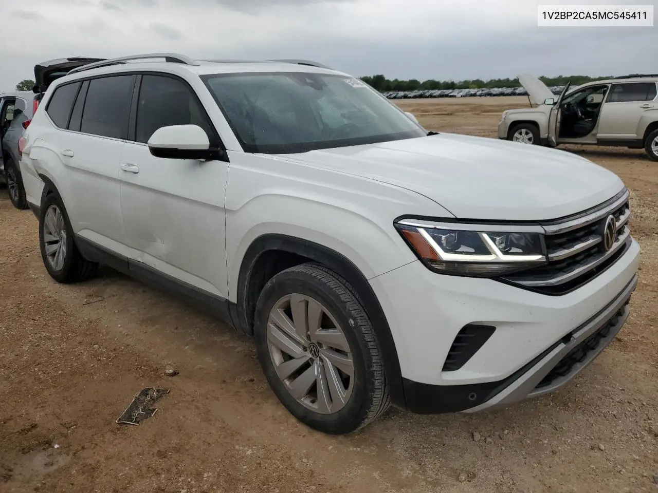 2021 Volkswagen Atlas Sel VIN: 1V2BP2CA5MC545411 Lot: 54164325