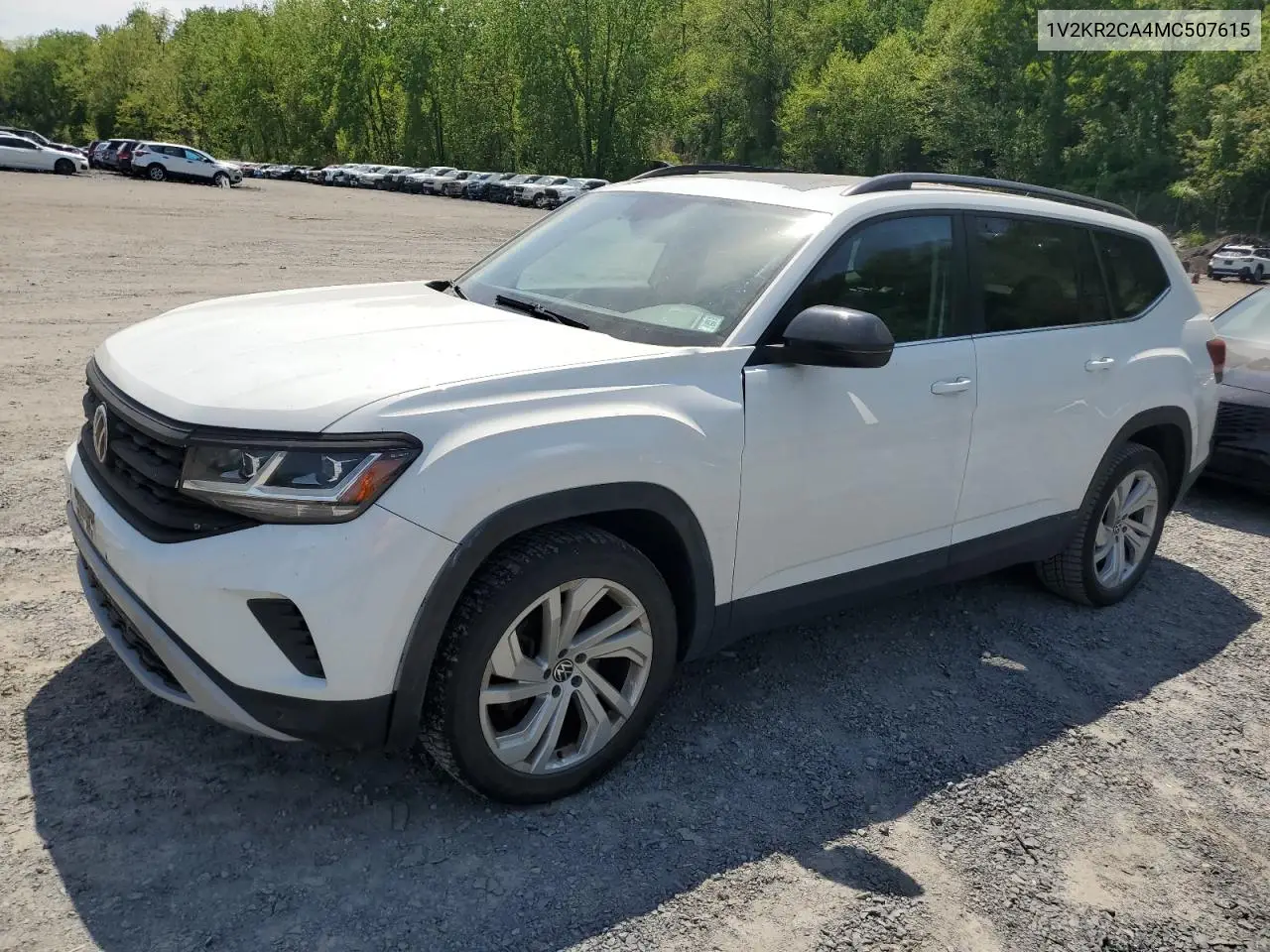 2021 Volkswagen Atlas Se VIN: 1V2KR2CA4MC507615 Lot: 54476505