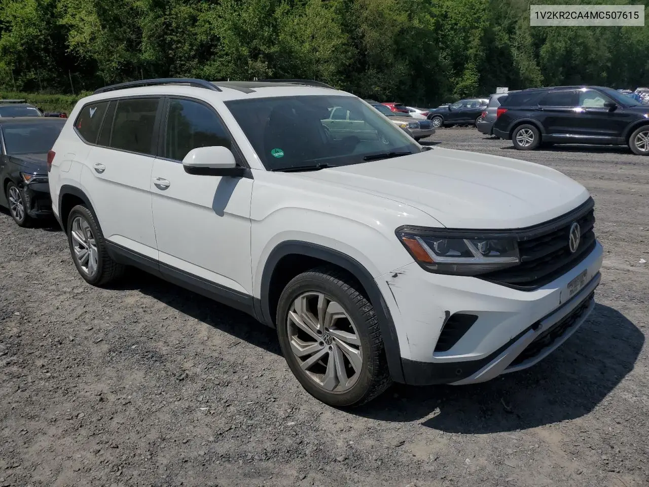 2021 Volkswagen Atlas Se VIN: 1V2KR2CA4MC507615 Lot: 54476505