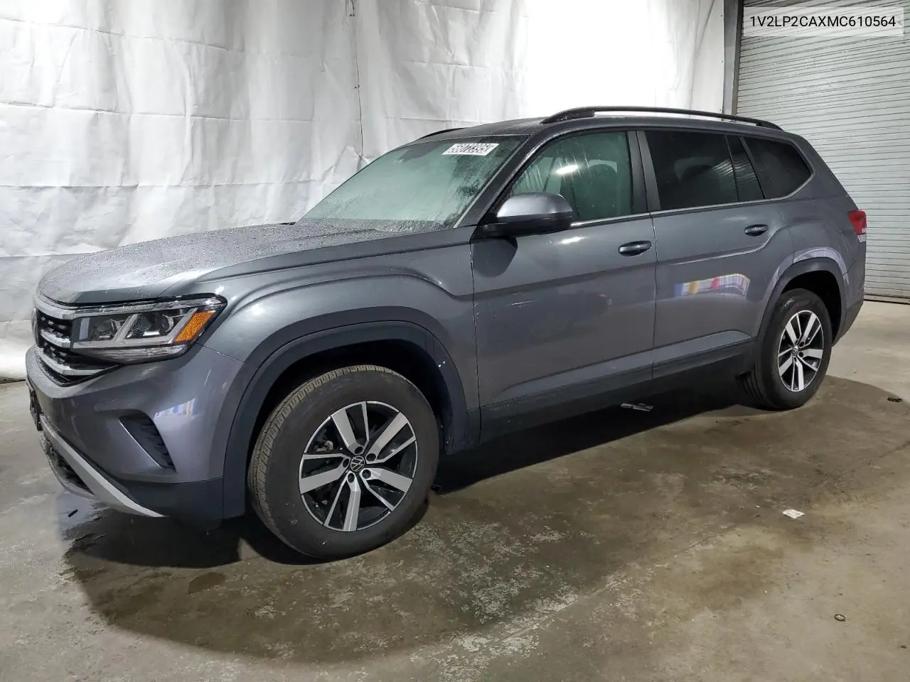 2021 Volkswagen Atlas Se VIN: 1V2LP2CAXMC610564 Lot: 56072395
