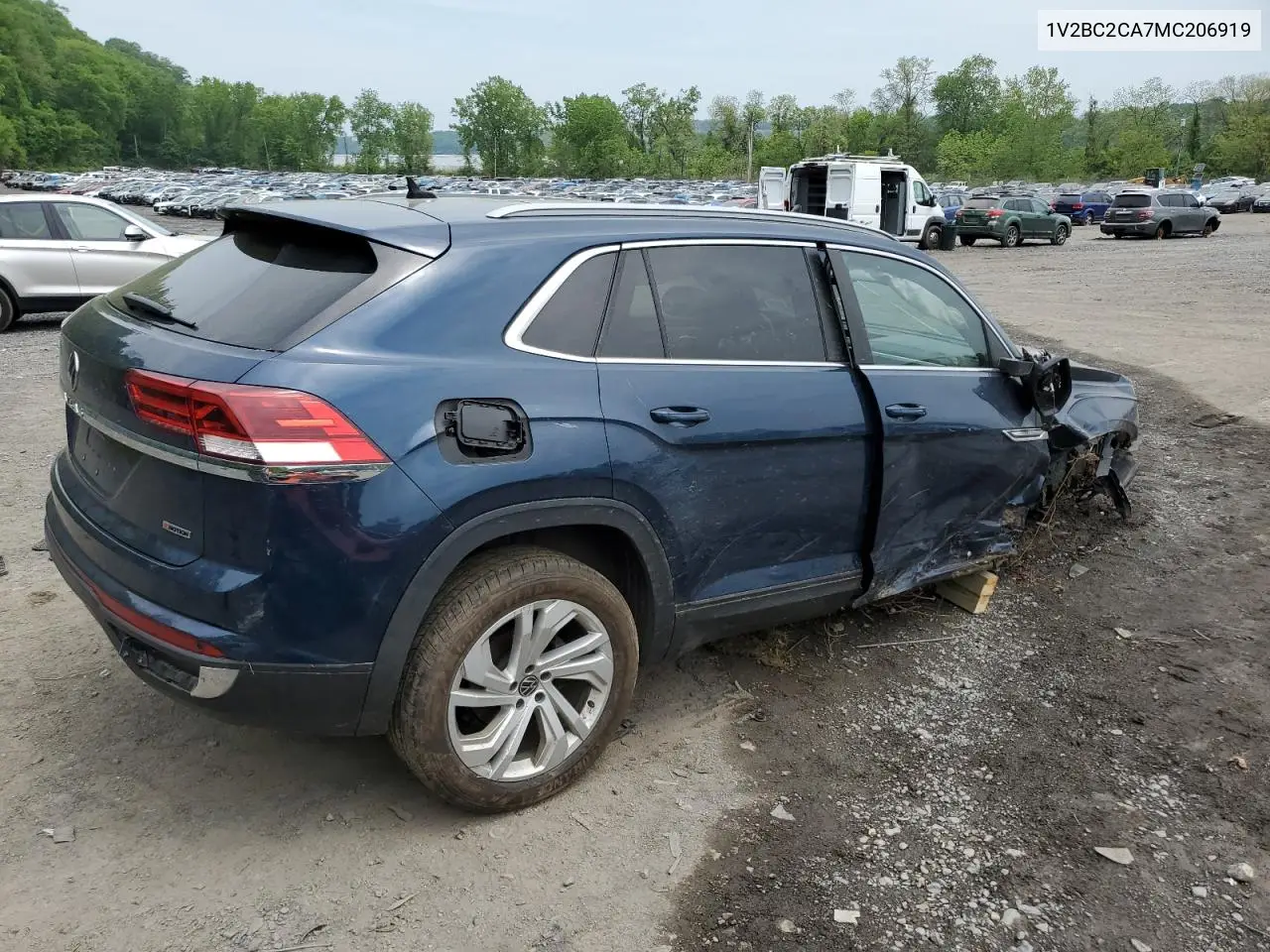 2021 Volkswagen Atlas Cross Sport Sel VIN: 1V2BC2CA7MC206919 Lot: 56552905