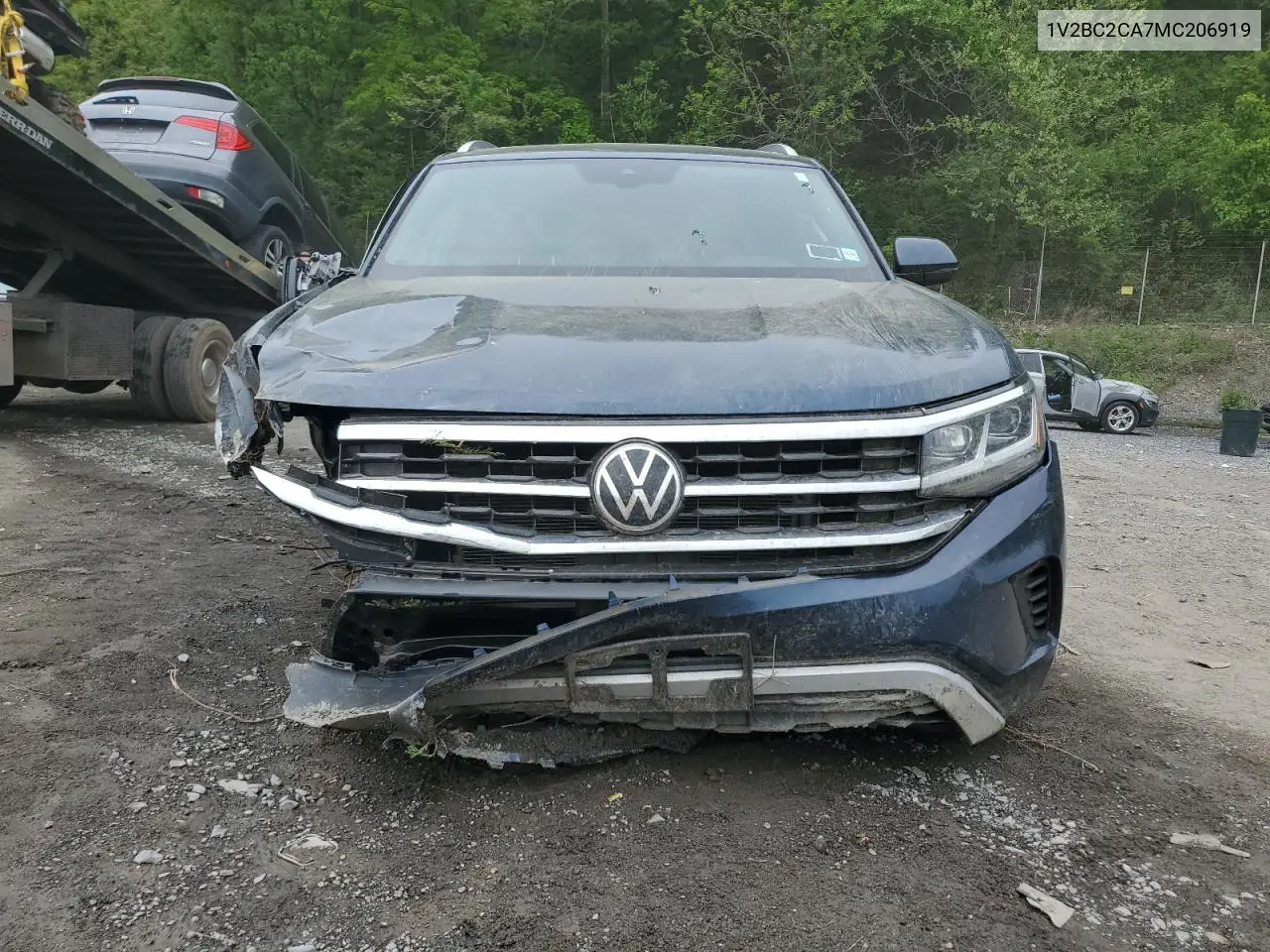 2021 Volkswagen Atlas Cross Sport Sel VIN: 1V2BC2CA7MC206919 Lot: 56552905