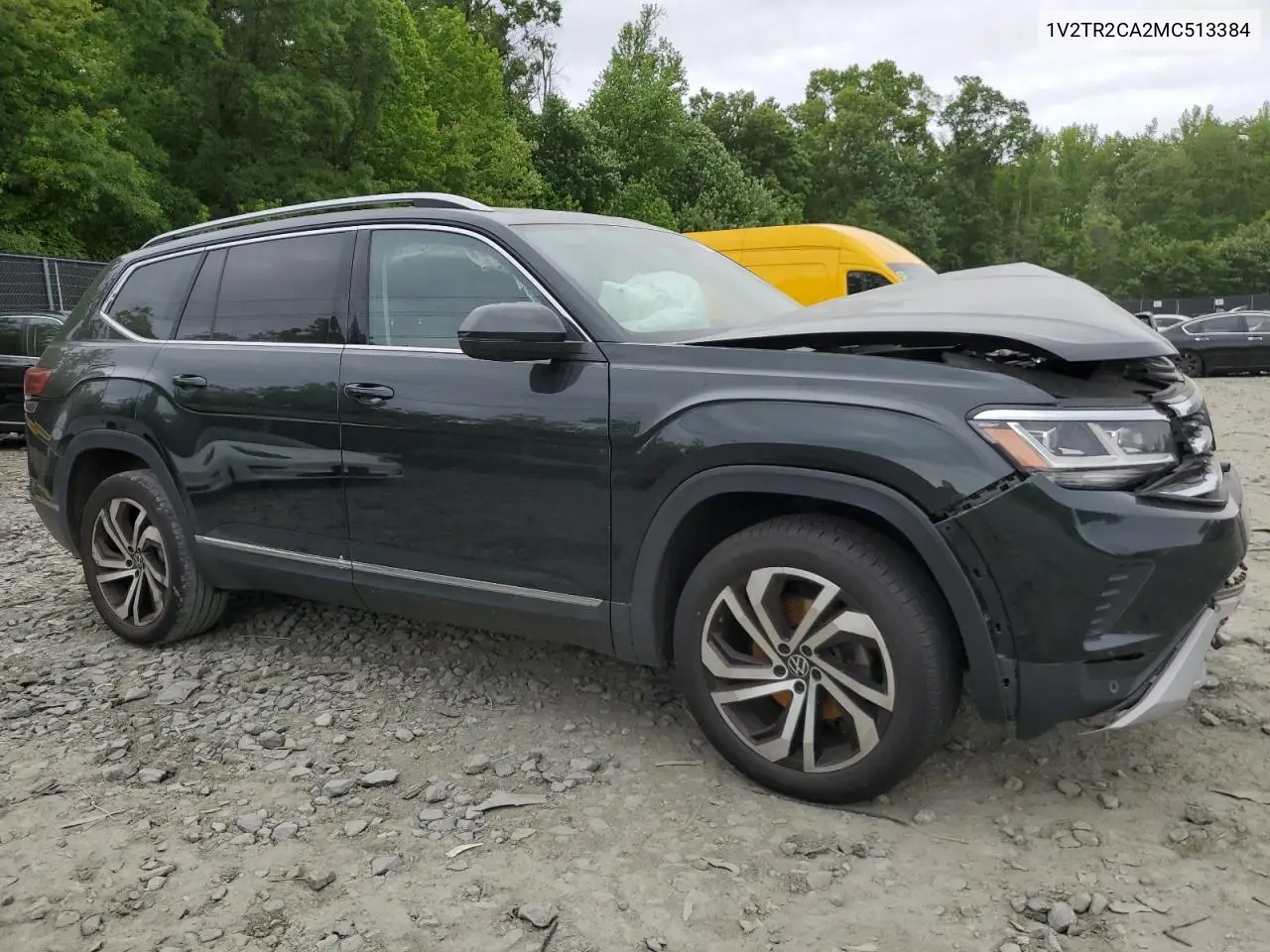 2021 Volkswagen Atlas Sel Premium VIN: 1V2TR2CA2MC513384 Lot: 56565305