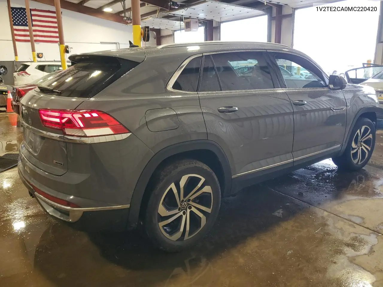 2021 Volkswagen Atlas Cross Sport Sel Premium VIN: 1V2TE2CA0MC220420 Lot: 56583215