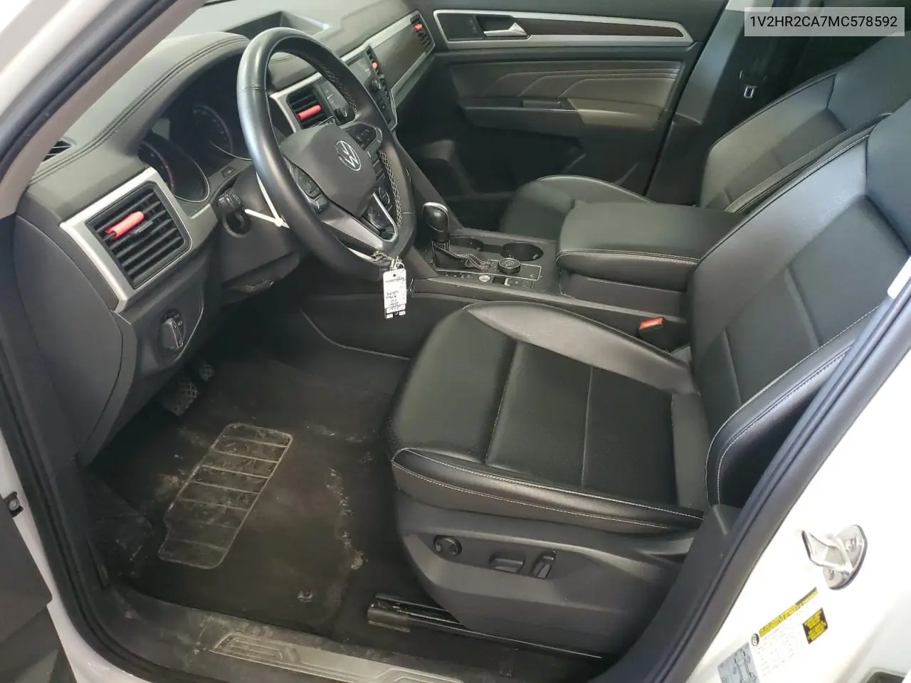 2021 Volkswagen Atlas Se VIN: 1V2HR2CA7MC578592 Lot: 56721615