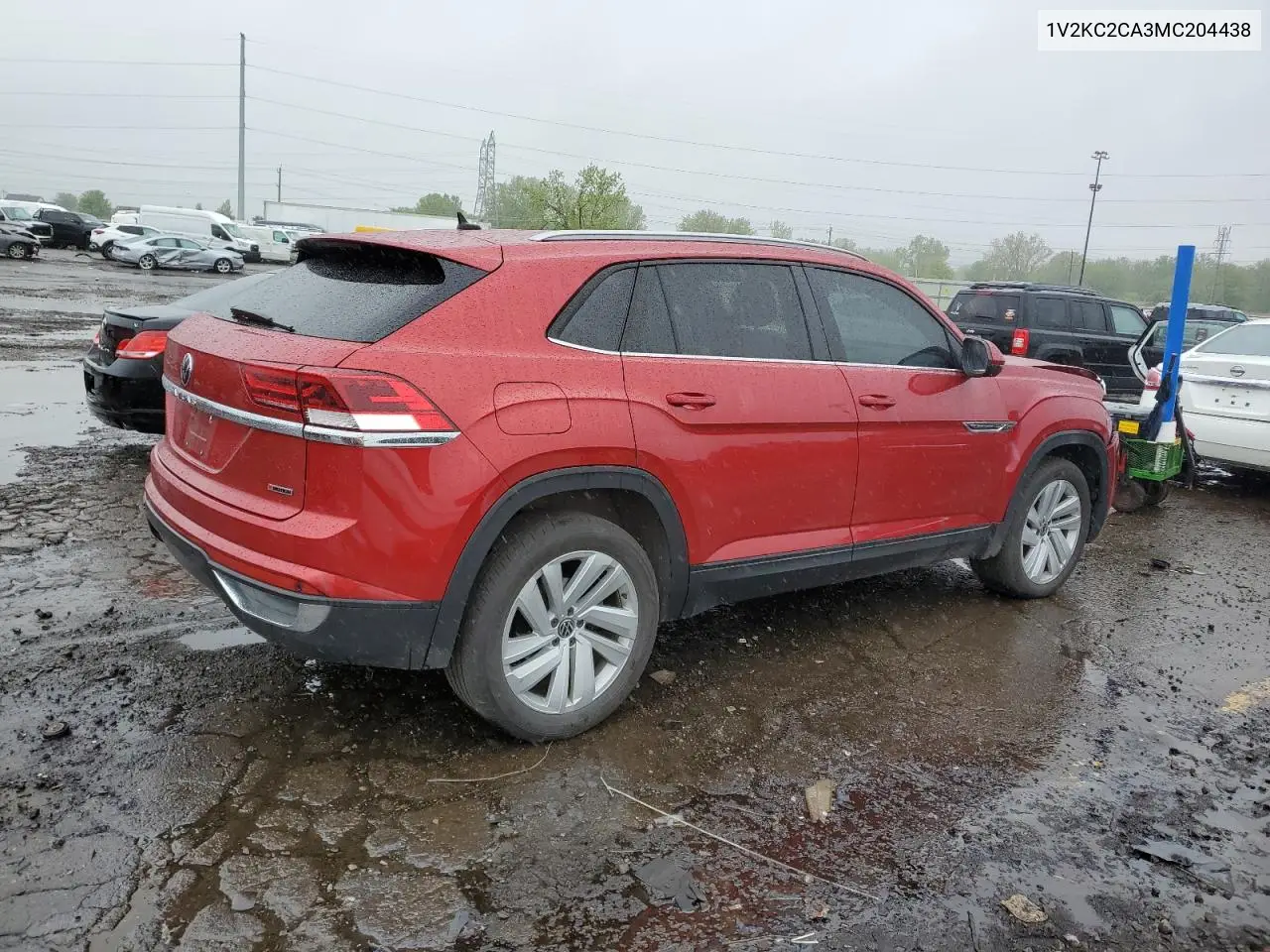 2021 Volkswagen Atlas Cross Sport Se VIN: 1V2KC2CA3MC204438 Lot: 56788705