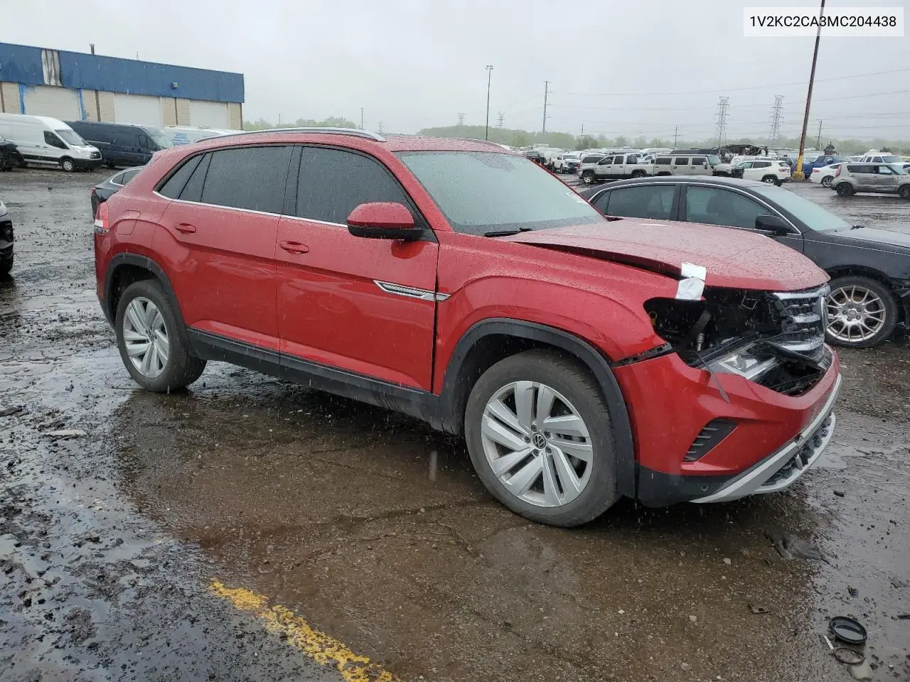 2021 Volkswagen Atlas Cross Sport Se VIN: 1V2KC2CA3MC204438 Lot: 56788705