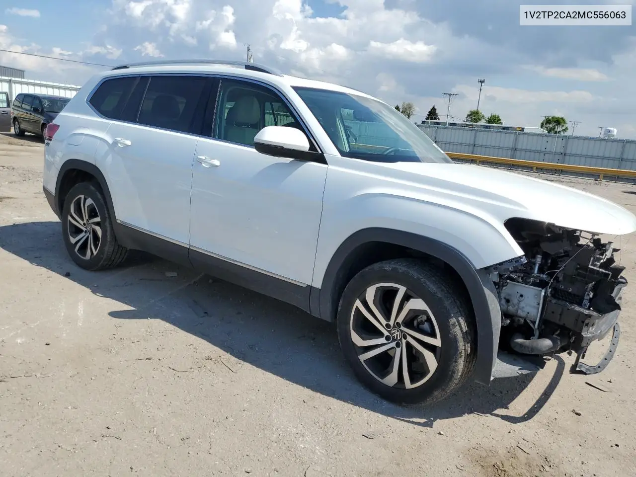 2021 Volkswagen Atlas Sel Premium VIN: 1V2TP2CA2MC556063 Lot: 56881935