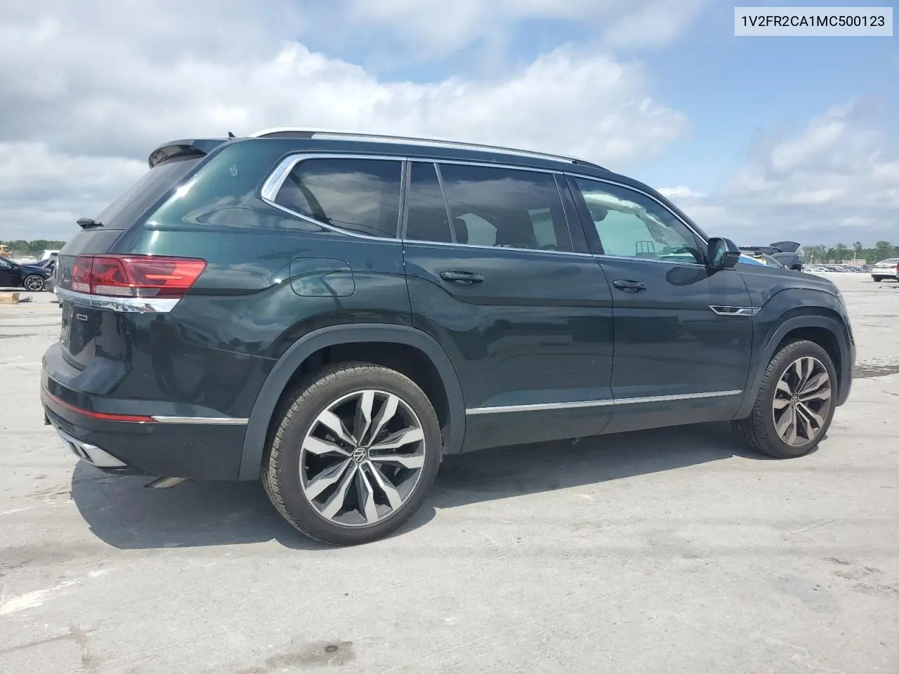 2021 Volkswagen Atlas Sel Premium R-Line VIN: 1V2FR2CA1MC500123 Lot: 56912575