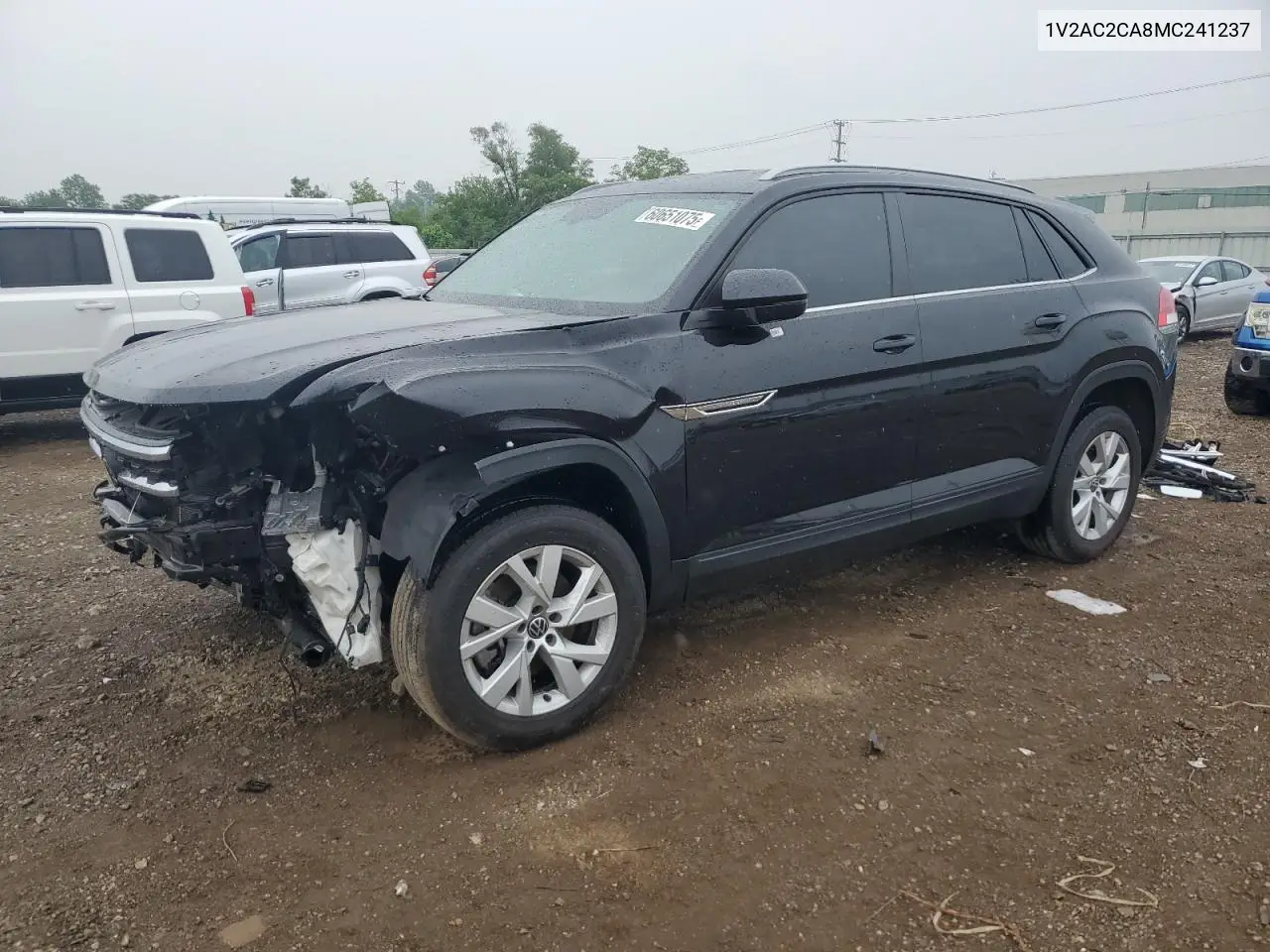 2021 Volkswagen Atlas Cross Sport S VIN: 1V2AC2CA8MC241237 Lot: 60651075