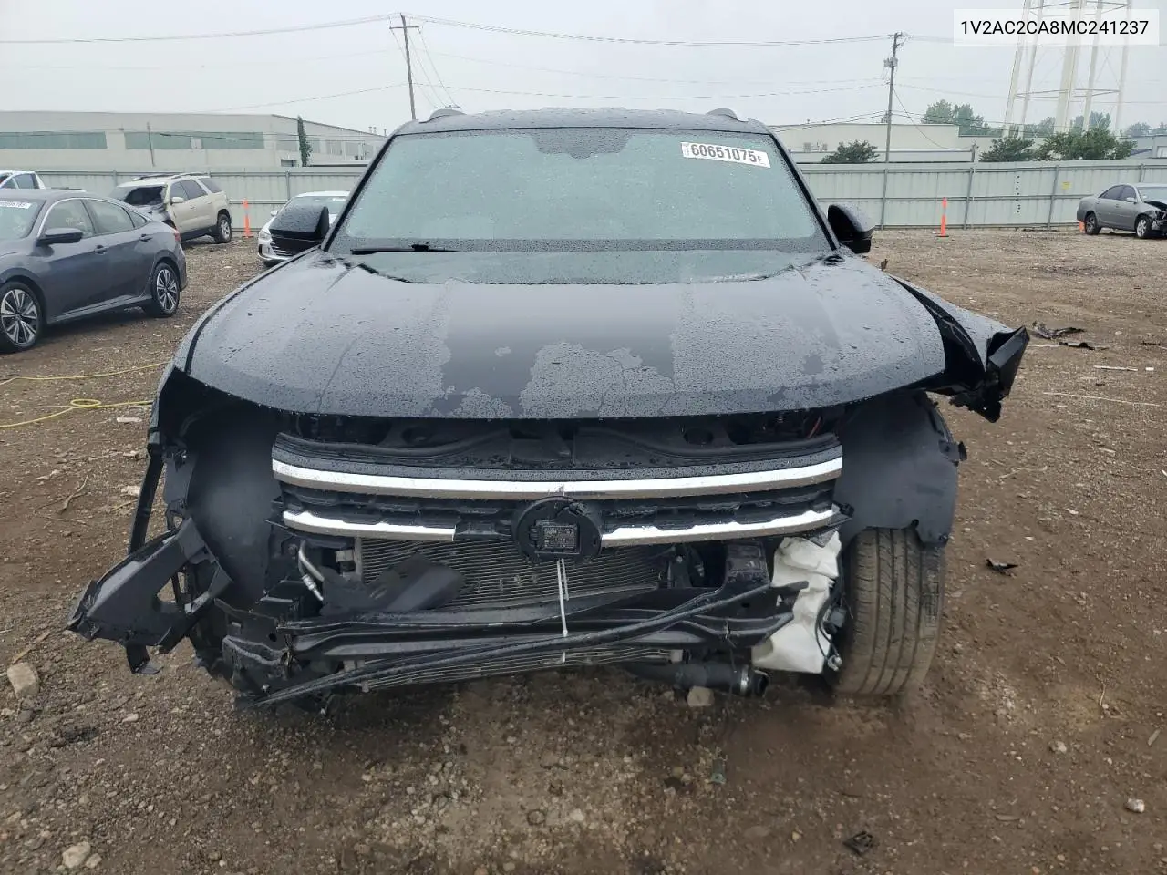 2021 Volkswagen Atlas Cross Sport S VIN: 1V2AC2CA8MC241237 Lot: 60651075