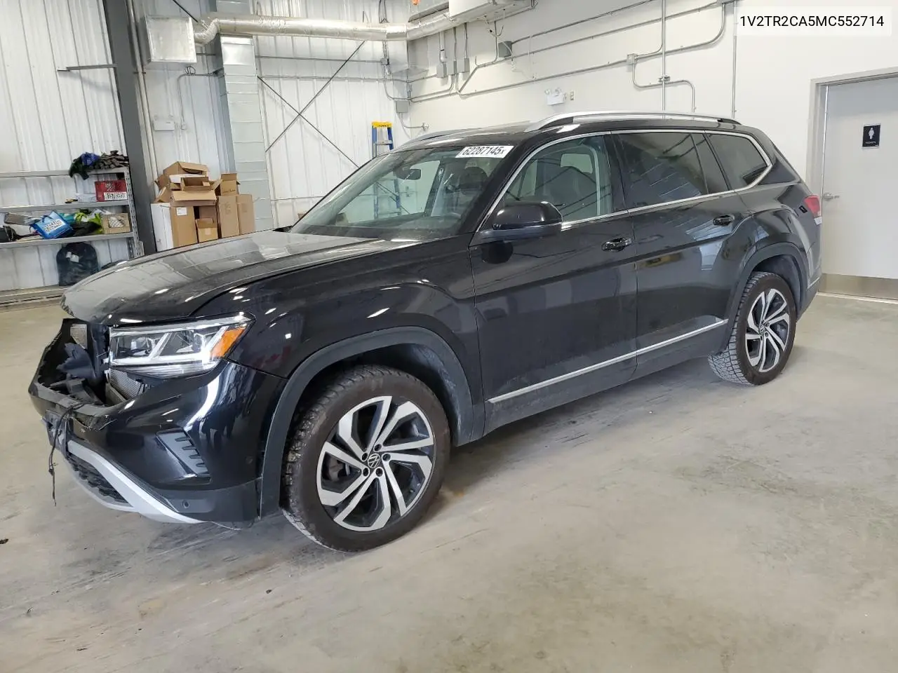 2021 Volkswagen Atlas Sel Premium VIN: 1V2TR2CA5MC552714 Lot: 62287145