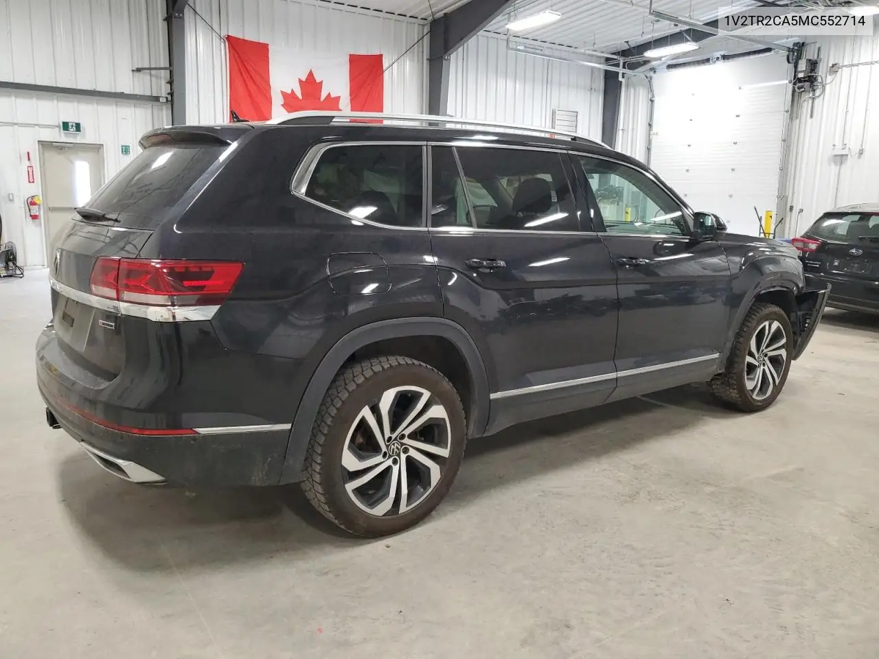 2021 Volkswagen Atlas Sel Premium VIN: 1V2TR2CA5MC552714 Lot: 62287145