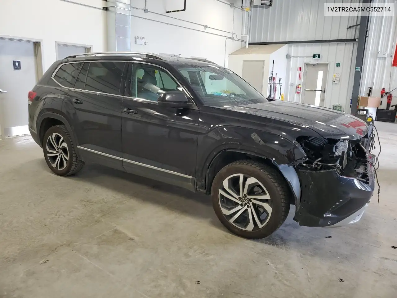 2021 Volkswagen Atlas Sel Premium VIN: 1V2TR2CA5MC552714 Lot: 62287145