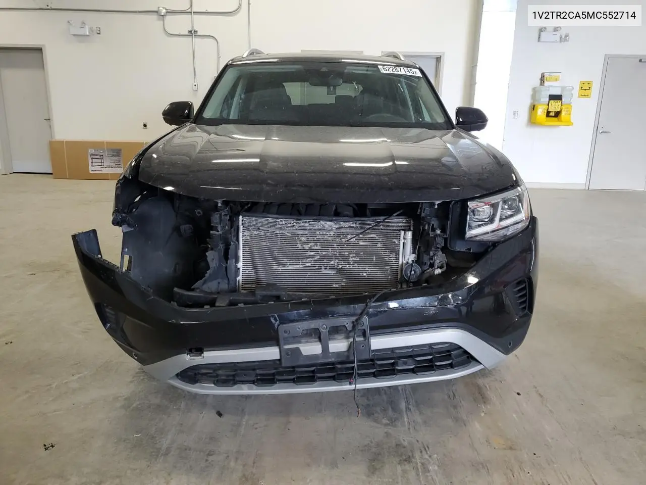 2021 Volkswagen Atlas Sel Premium VIN: 1V2TR2CA5MC552714 Lot: 62287145