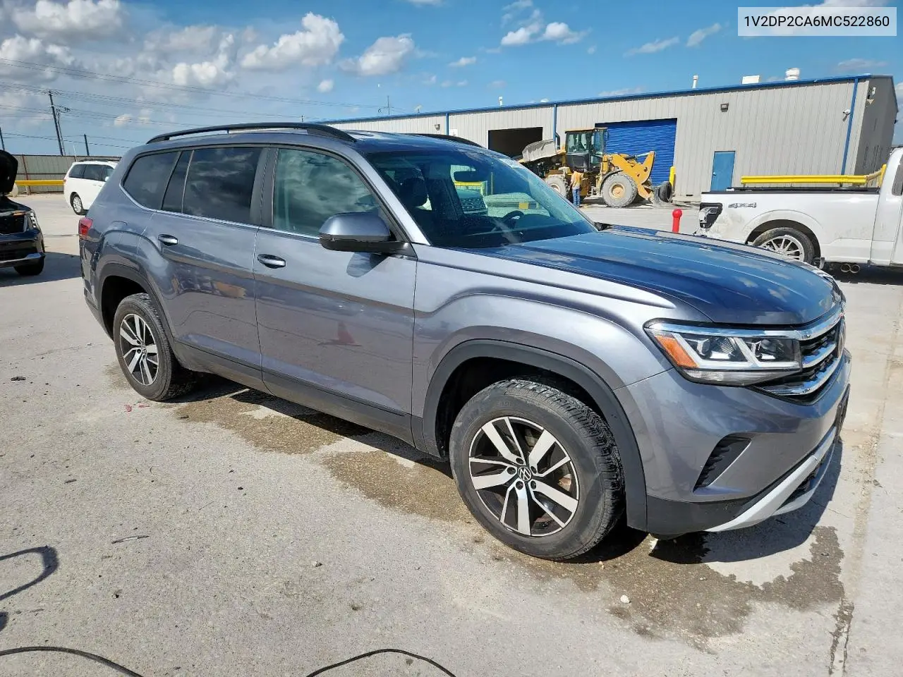 2021 Volkswagen Atlas Se VIN: 1V2DP2CA6MC522860 Lot: 62466545