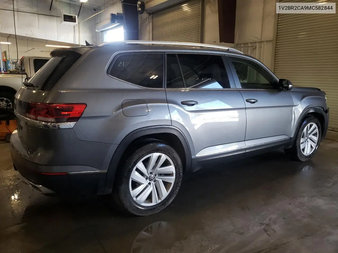 2021 Volkswagen Atlas Sel VIN: 1V2BR2CA9MC582844 Lot: 62483235