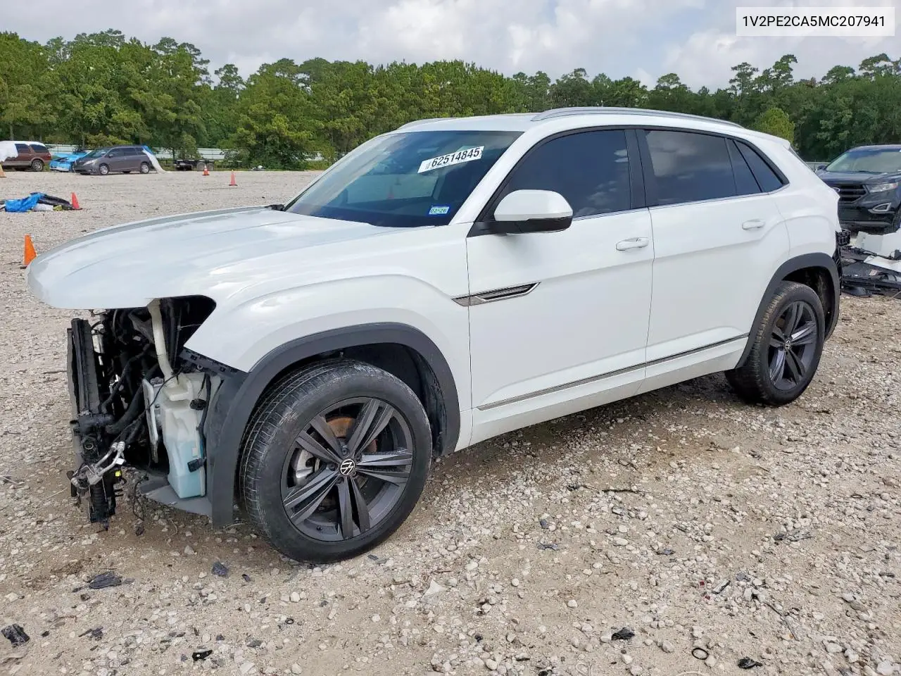 2021 Volkswagen Atlas Cross Sport Se VIN: 1V2PE2CA5MC207941 Lot: 62514845