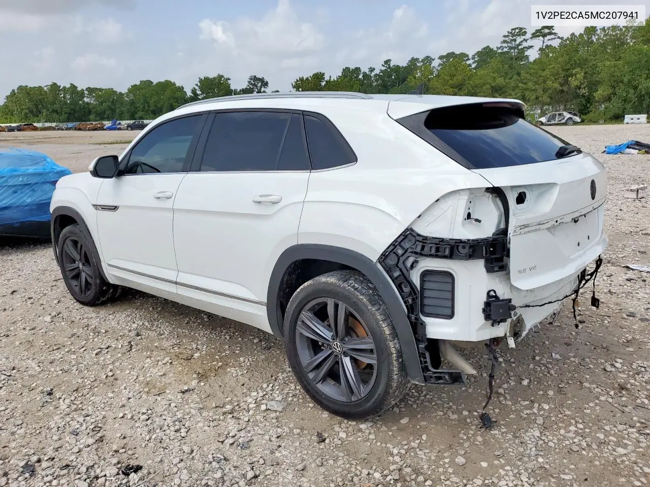 2021 Volkswagen Atlas Cross Sport Se VIN: 1V2PE2CA5MC207941 Lot: 62514845