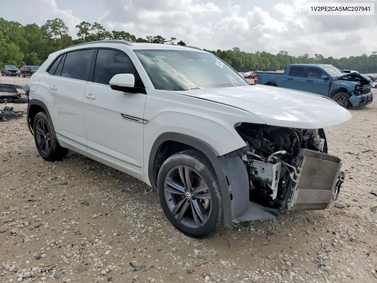 2021 Volkswagen Atlas Cross Sport Se VIN: 1V2PE2CA5MC207941 Lot: 62514845