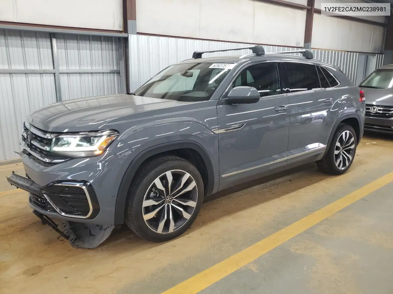 2021 Volkswagen Atlas Cross Sport Sel Premium R-Line VIN: 1V2FE2CA2MC238981 Lot: 62637875