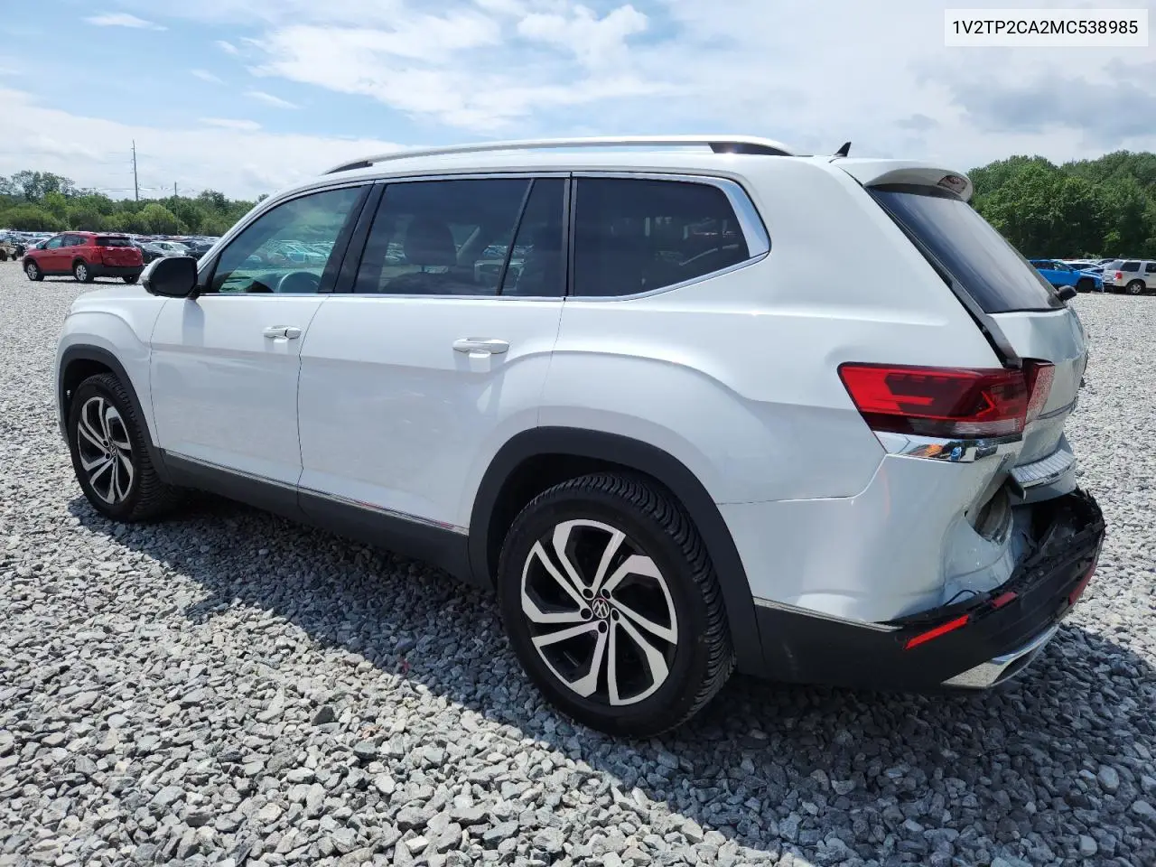 2021 Volkswagen Atlas Sel Premium VIN: 1V2TP2CA2MC538985 Lot: 62891825