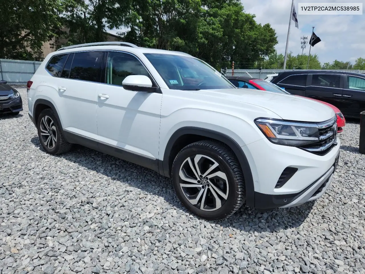 2021 Volkswagen Atlas Sel Premium VIN: 1V2TP2CA2MC538985 Lot: 62891825