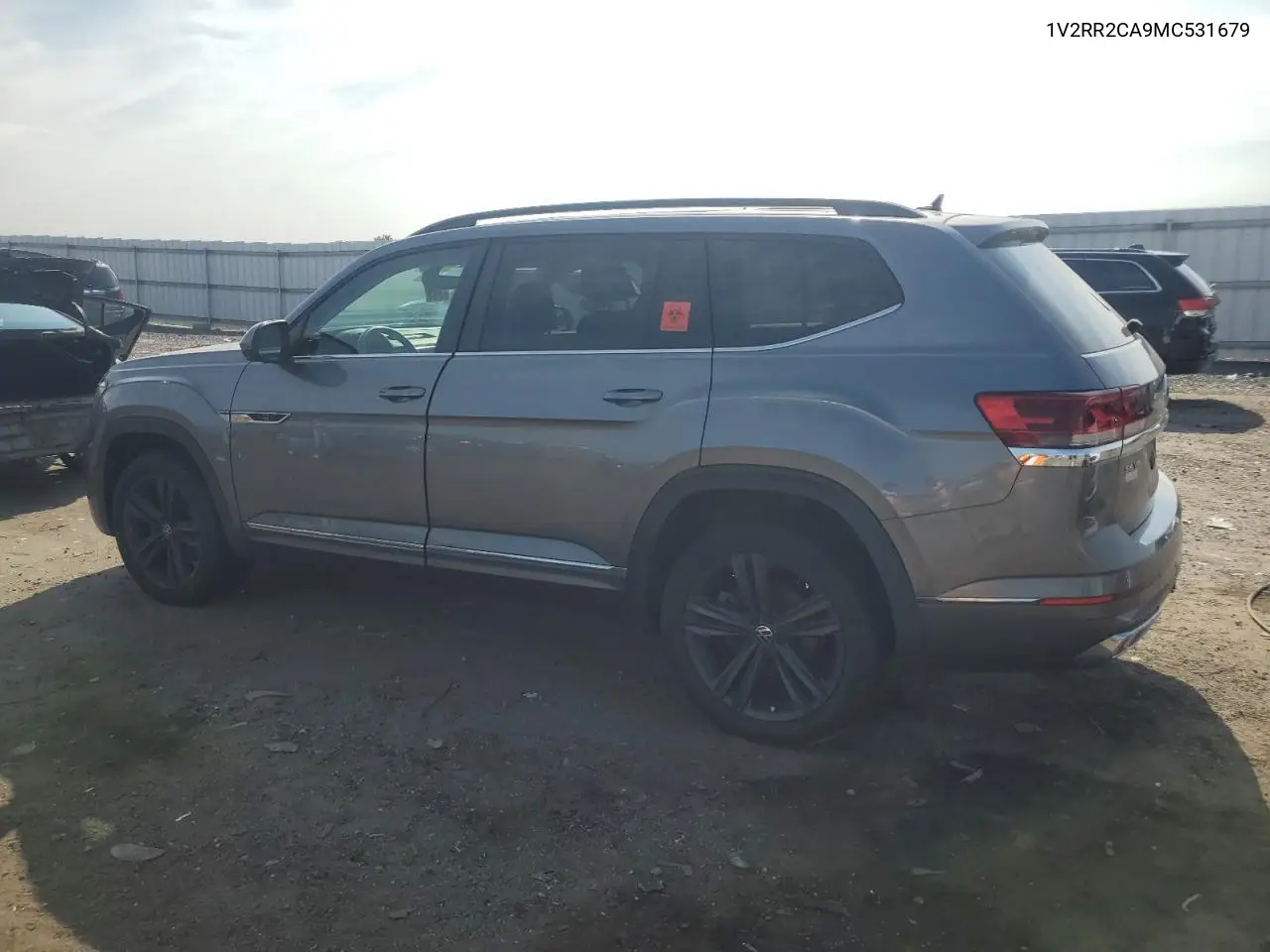 2021 Volkswagen Atlas Se VIN: 1V2RR2CA9MC531679 Lot: 62912215