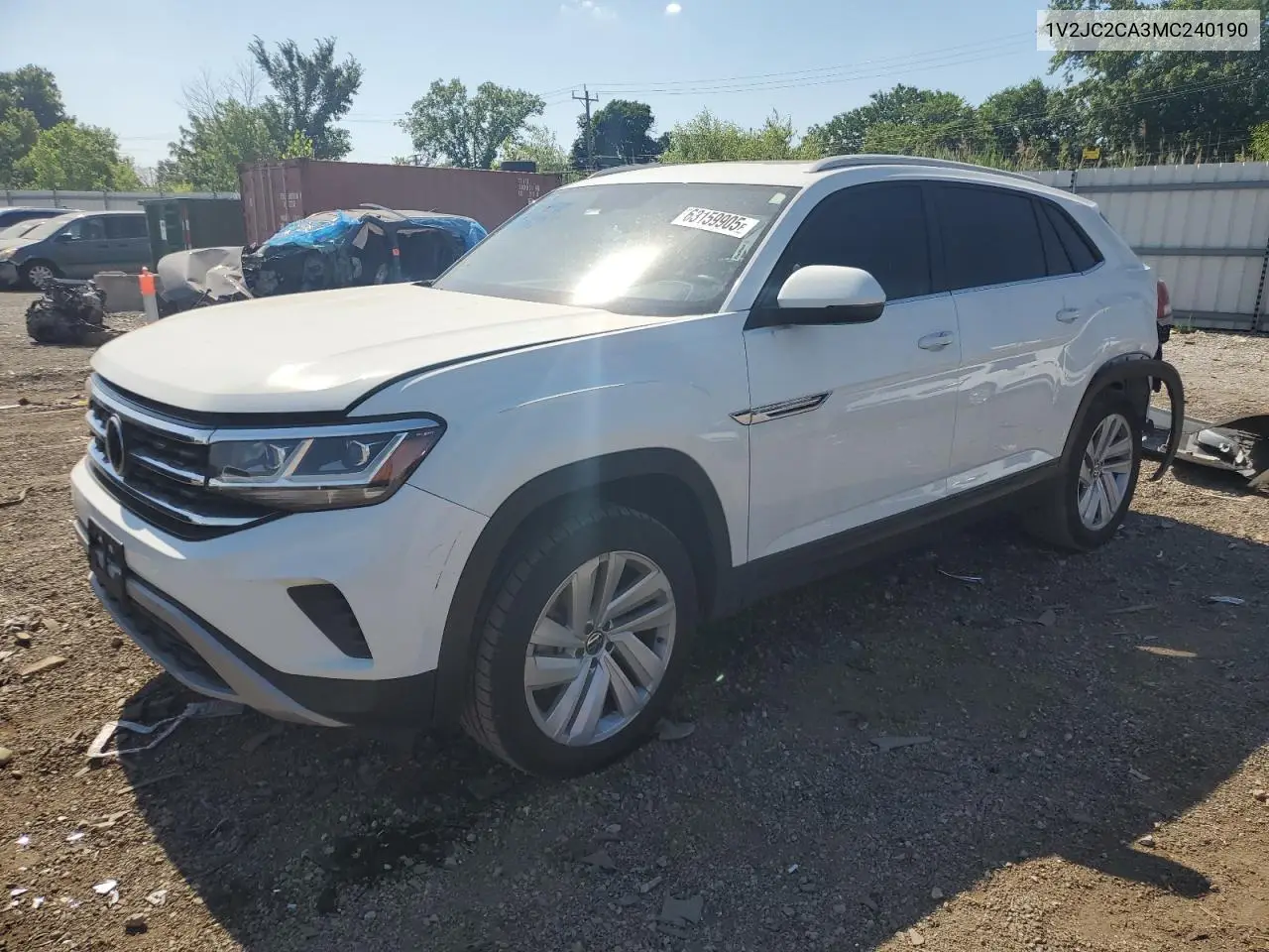 2021 Volkswagen Atlas Cross Sport Se VIN: 1V2JC2CA3MC240190 Lot: 63159905