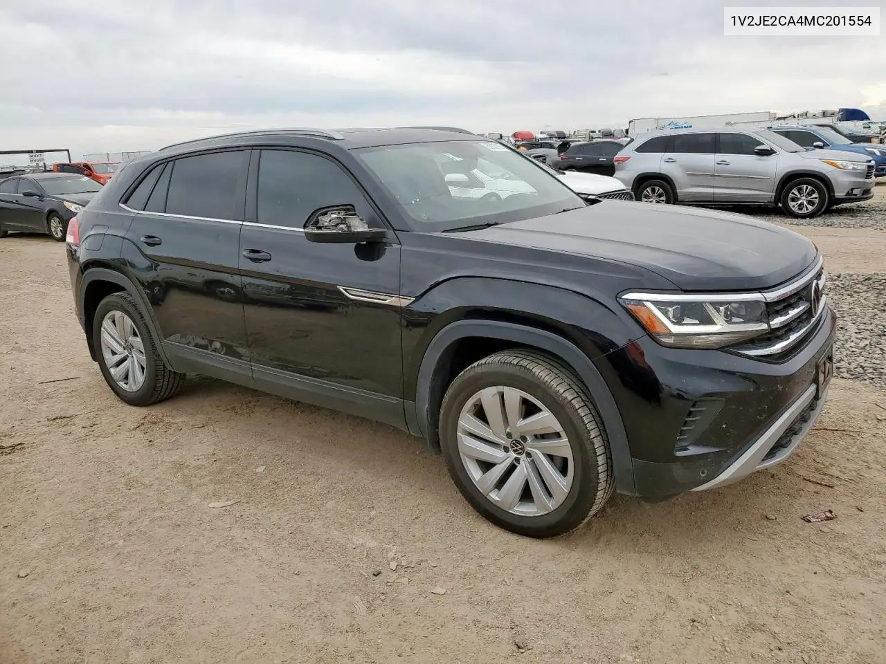 2021 Volkswagen Atlas Cross Sport Se VIN: 1V2JE2CA4MC201554 Lot: 63222135