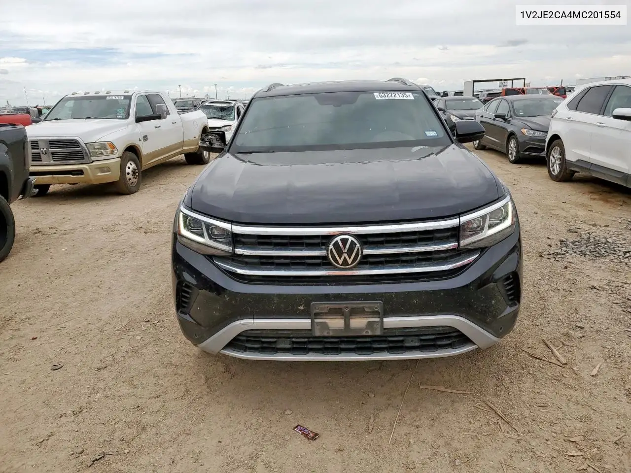 2021 Volkswagen Atlas Cross Sport Se VIN: 1V2JE2CA4MC201554 Lot: 63222135