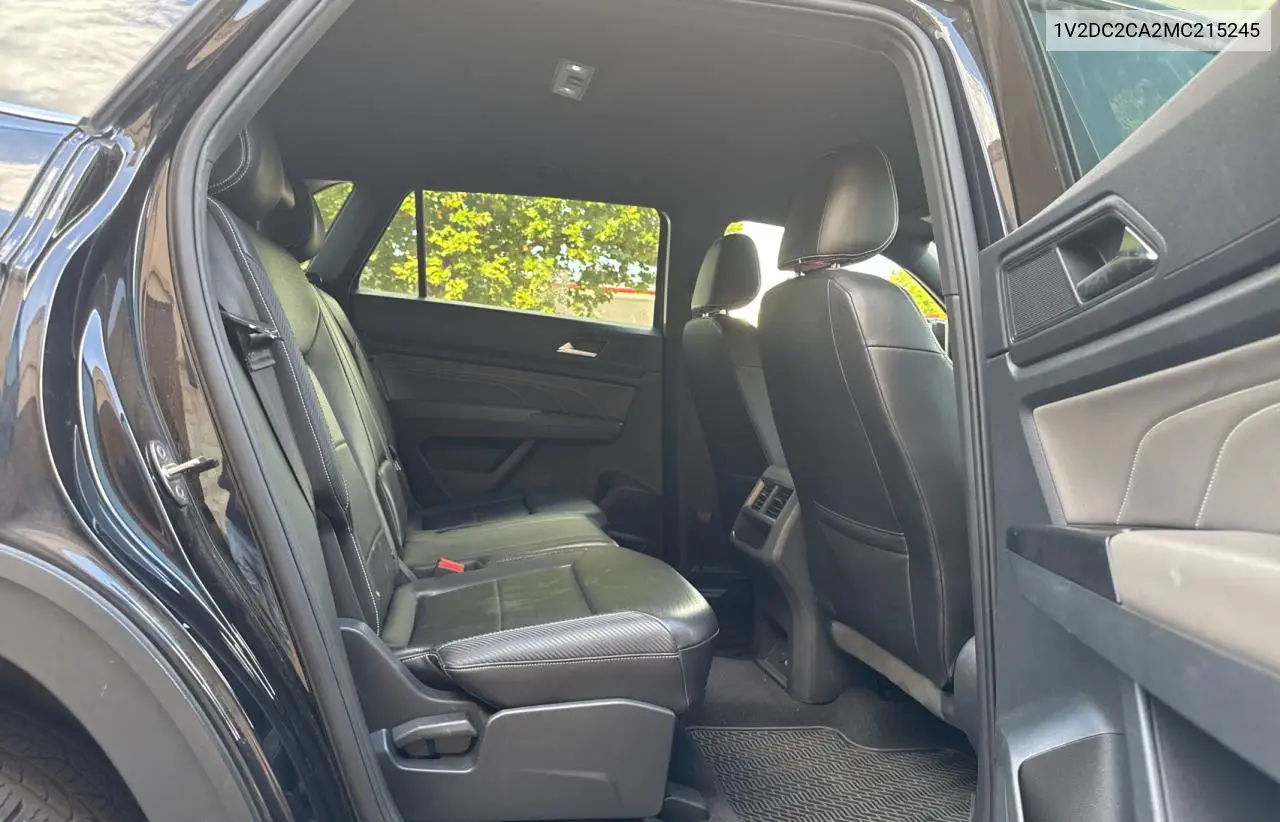 2021 Volkswagen Atlas Cross Sport Se VIN: 1V2DC2CA2MC215245 Lot: 64142275