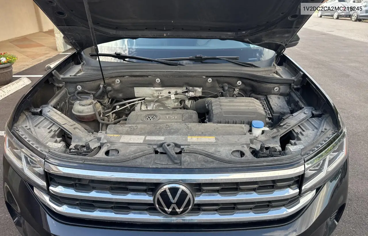 2021 Volkswagen Atlas Cross Sport Se VIN: 1V2DC2CA2MC215245 Lot: 64142275