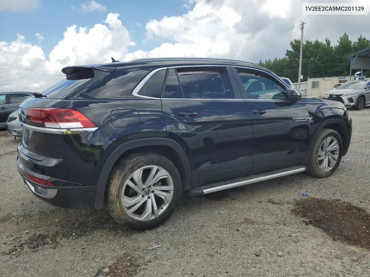 2021 Volkswagen Atlas Cross Sport Sel VIN: 1V2EE2CA9MC201129 Lot: 64318765