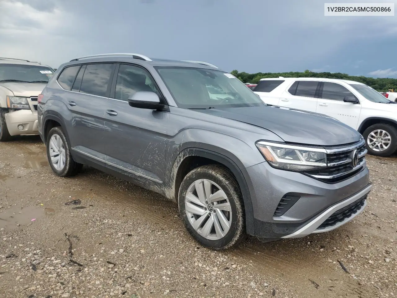 2021 Volkswagen Atlas Sel VIN: 1V2BR2CA5MC500866 Lot: 65591985