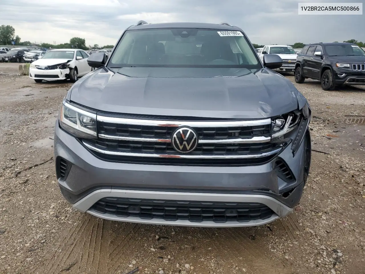 2021 Volkswagen Atlas Sel VIN: 1V2BR2CA5MC500866 Lot: 65591985