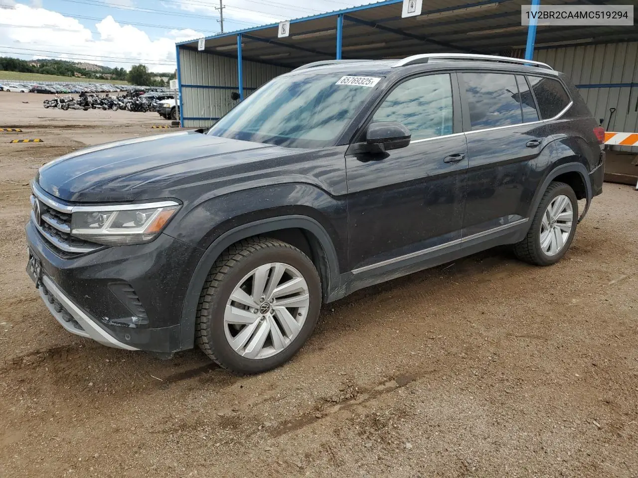 2021 Volkswagen Atlas Sel VIN: 1V2BR2CA4MC519294 Lot: 65769325