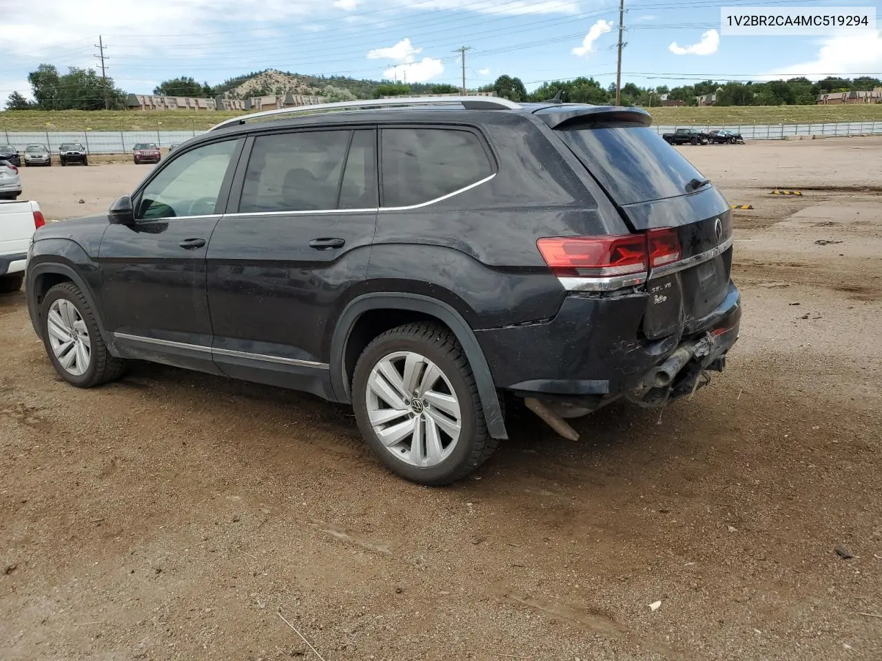 2021 Volkswagen Atlas Sel VIN: 1V2BR2CA4MC519294 Lot: 65769325