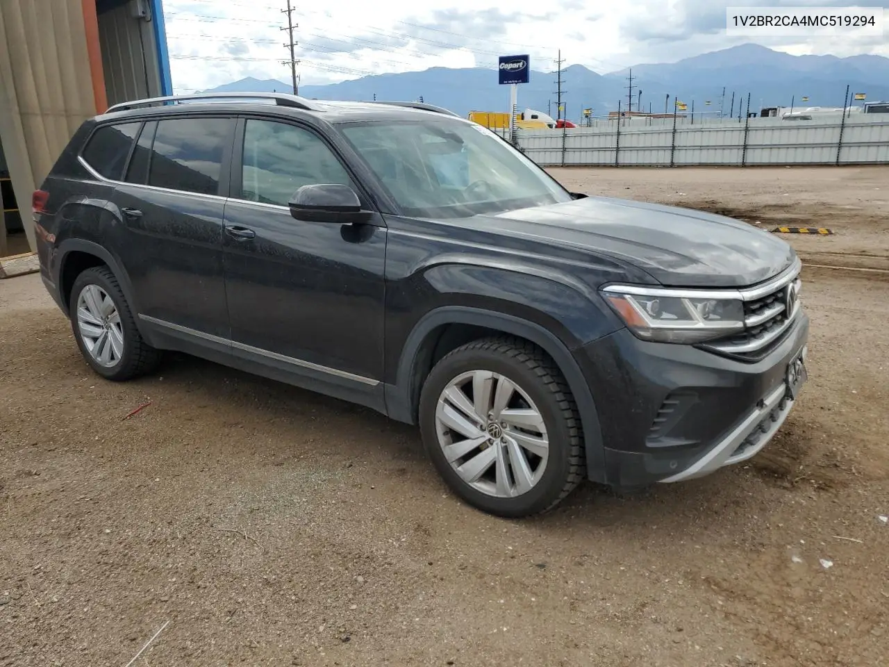 2021 Volkswagen Atlas Sel VIN: 1V2BR2CA4MC519294 Lot: 65769325