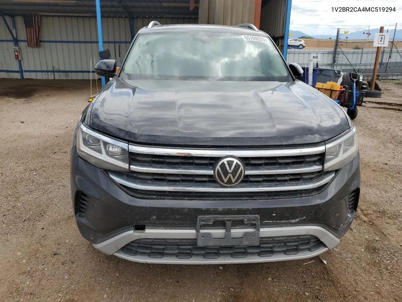 2021 Volkswagen Atlas Sel VIN: 1V2BR2CA4MC519294 Lot: 65769325