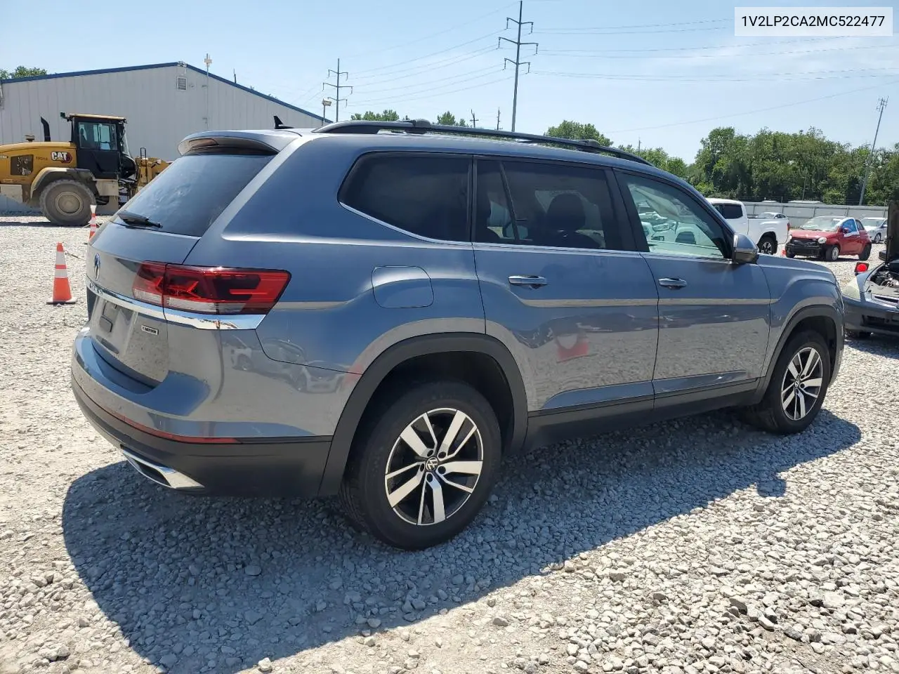 2021 Volkswagen Atlas Se VIN: 1V2LP2CA2MC522477 Lot: 65908305