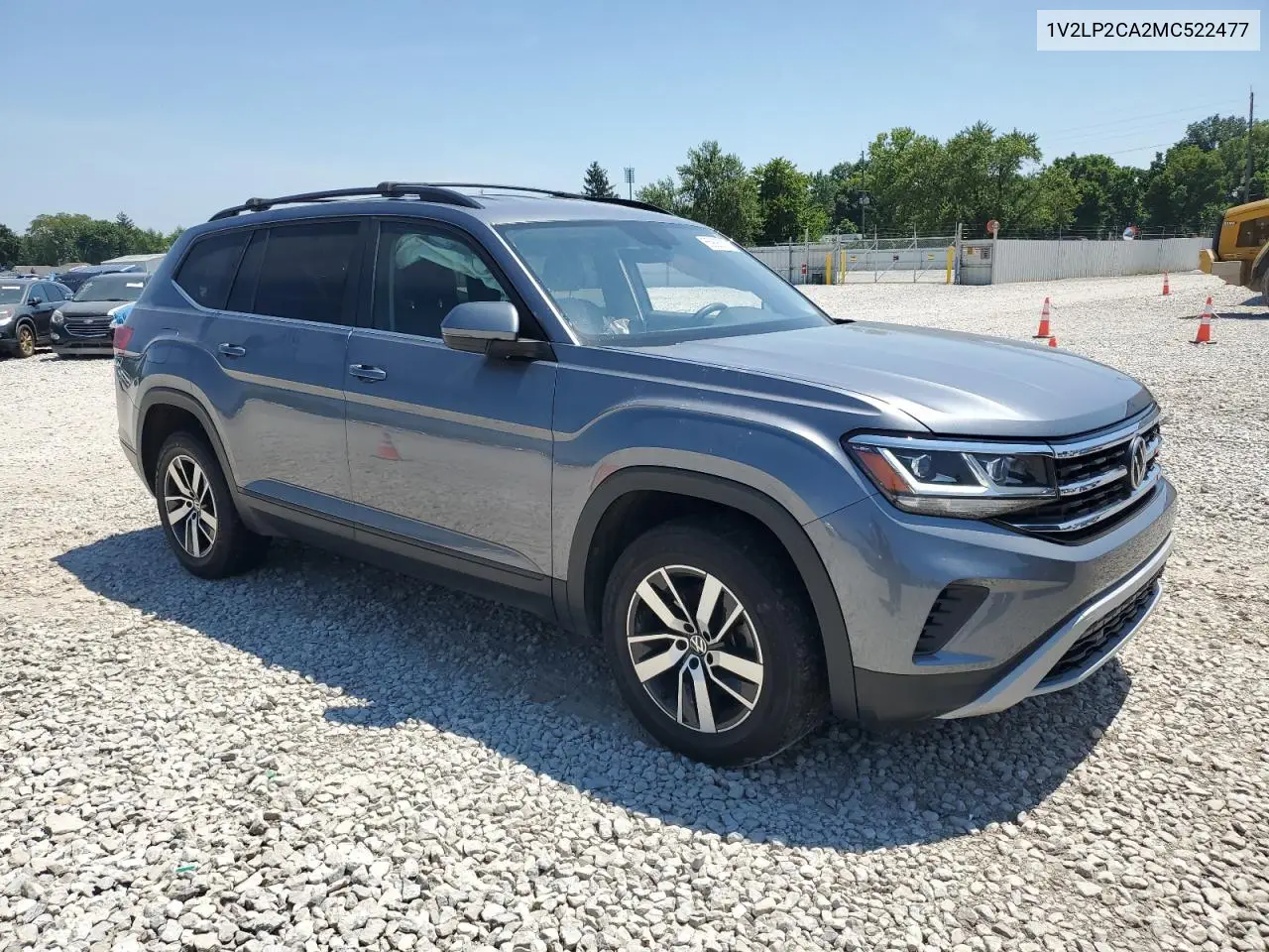 2021 Volkswagen Atlas Se VIN: 1V2LP2CA2MC522477 Lot: 65908305