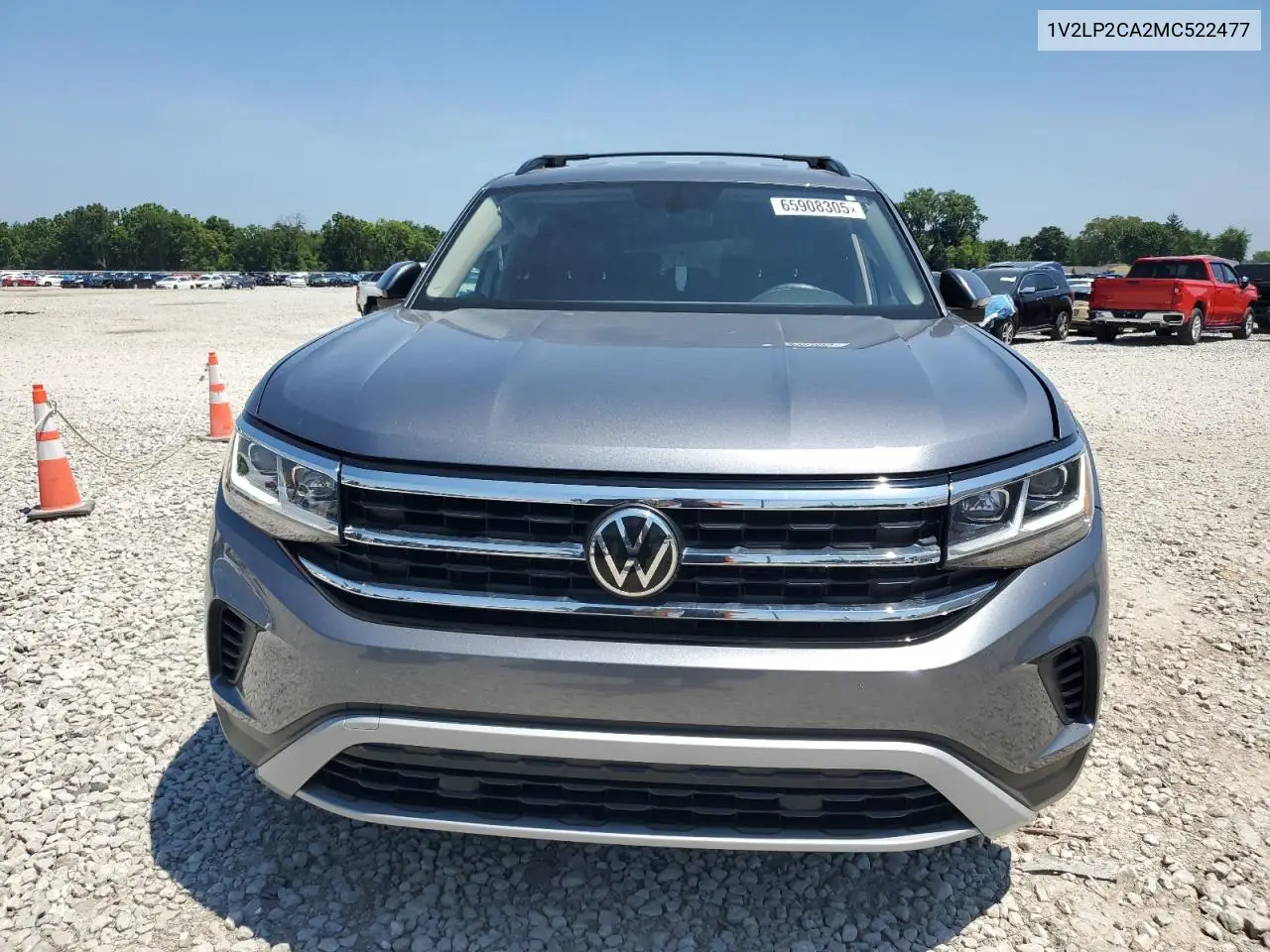 2021 Volkswagen Atlas Se VIN: 1V2LP2CA2MC522477 Lot: 65908305