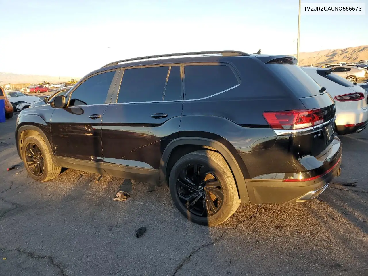 2022 Volkswagen Atlas Se VIN: 1V2JR2CA0NC565573 Lot: 41456725